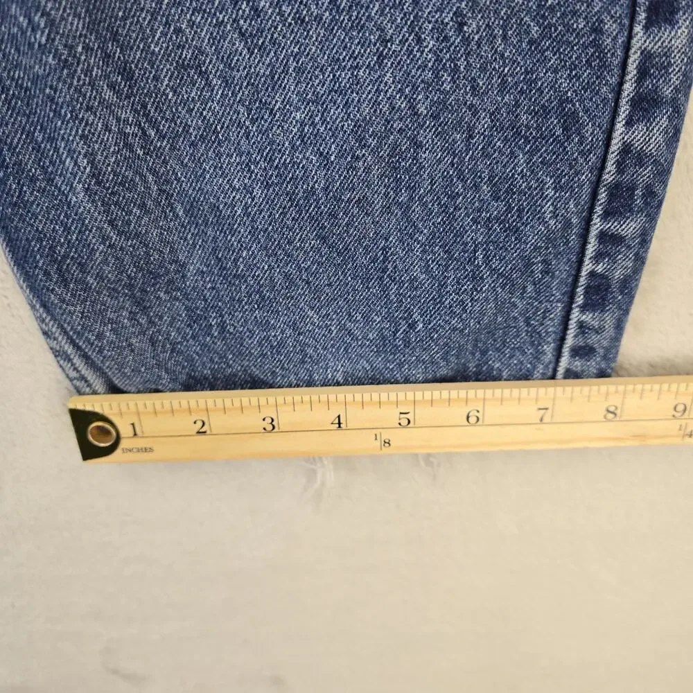 Vintage Levis 505 Jeans Mens 34x30 (Fits 33x28) Blue Straight Fit Whisker Fade